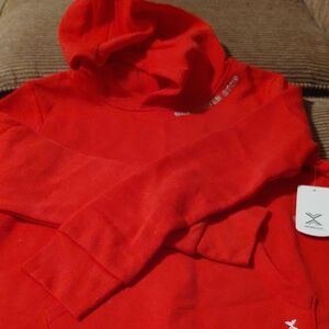 Red Hoodie with Logo